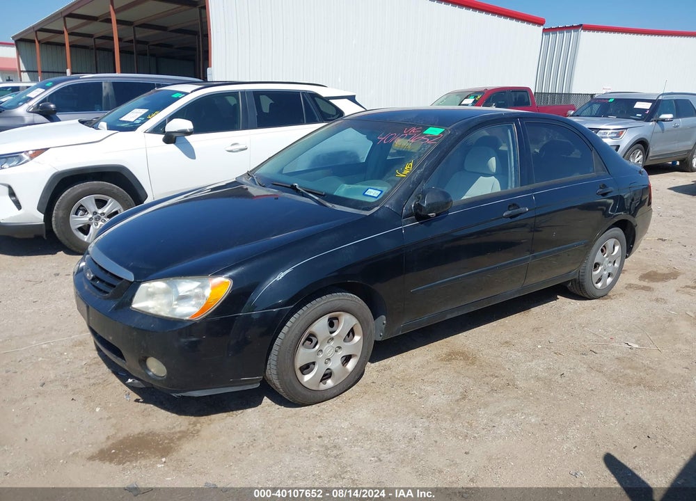 2004 KIA SPECTRA EX/LX VIN: KNAFE121245043137