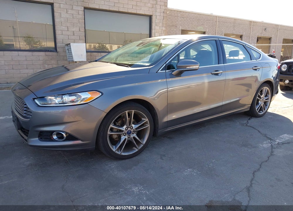 2014 FORD FUSION TITANIUM VIN: 3FA6P0K93ER393250