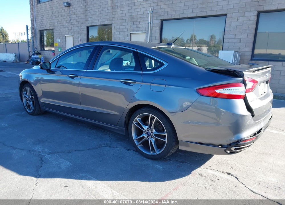 2014 FORD FUSION TITANIUM VIN: 3FA6P0K93ER393250