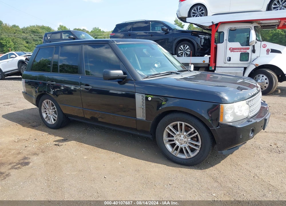 2009 LAND ROVER RANGE ROVER HSE VIN: SALME15419A305706