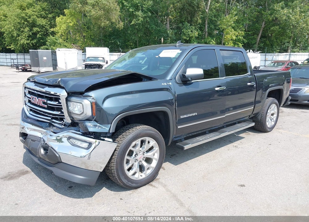2017 GMC SIERRA 1500 SLT VIN: 3GTU2NEC1HG316476