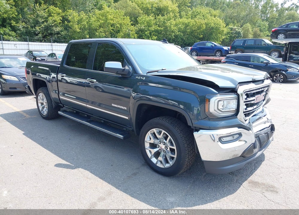 2017 GMC SIERRA 1500 SLT VIN: 3GTU2NEC1HG316476