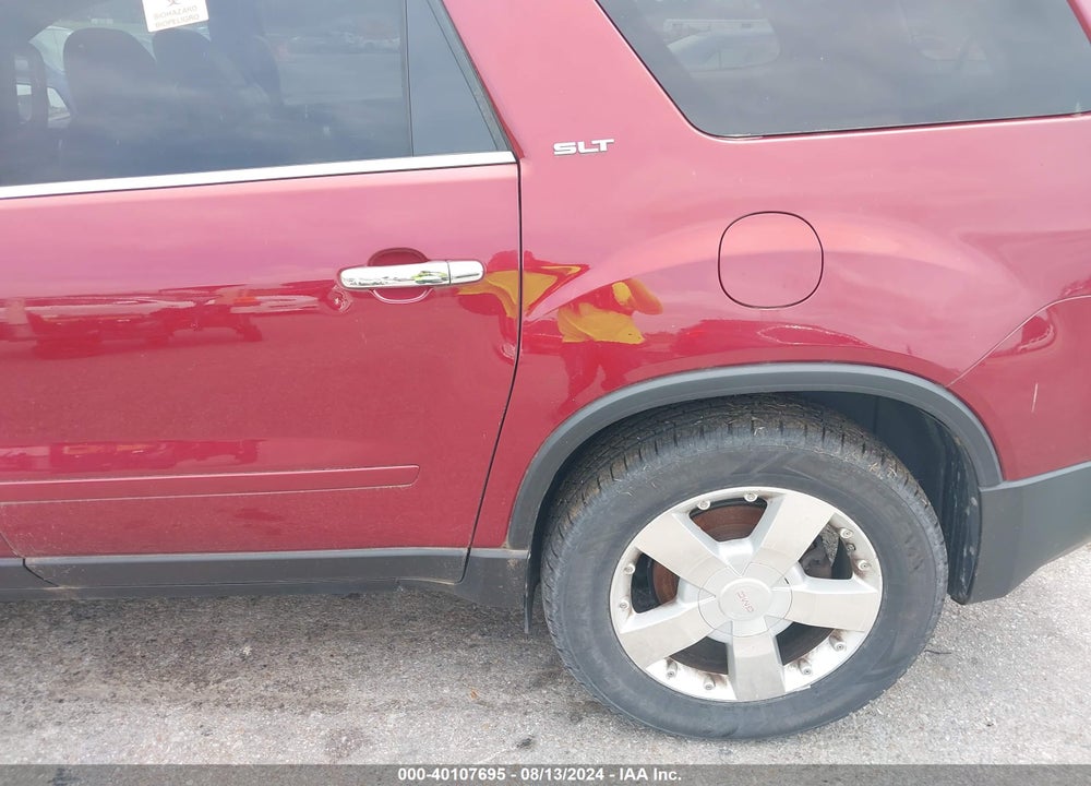 2008 GMC ACADIA SLT-2 VIN: 1GKEV33748J268139