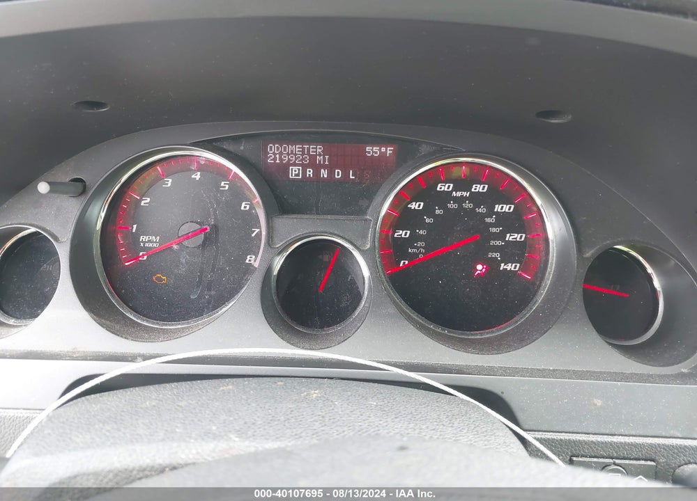 2008 GMC ACADIA SLT-2 VIN: 1GKEV33748J268139