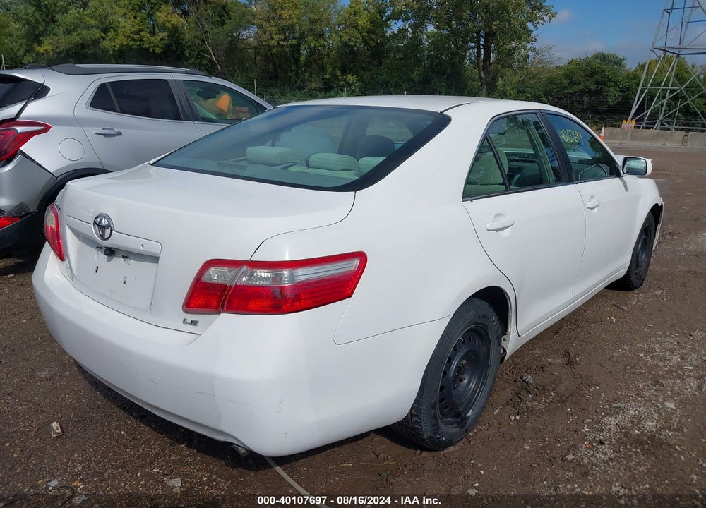 2008 TOYOTA CAMRY LE VIN: 4T1BE46K08U766952