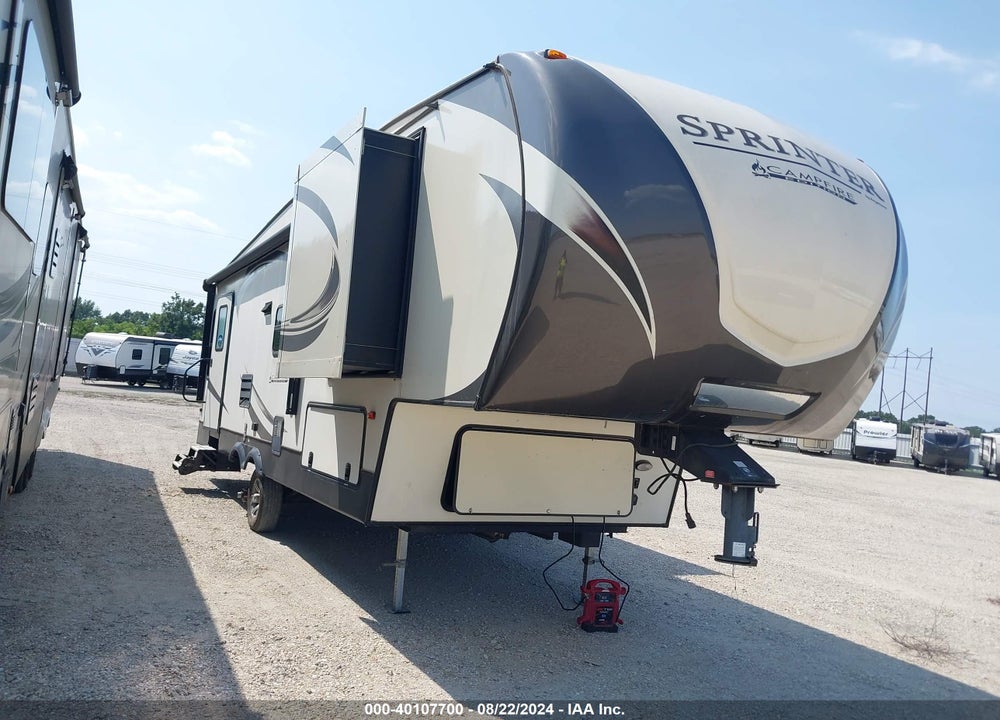 2018 KEYSTONE SPRINTER VIN: 4YDF26F28J1532797