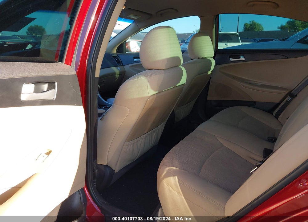 2013 HYUNDAI SONATA GLS VIN: 5NPEB4ACXDH647398