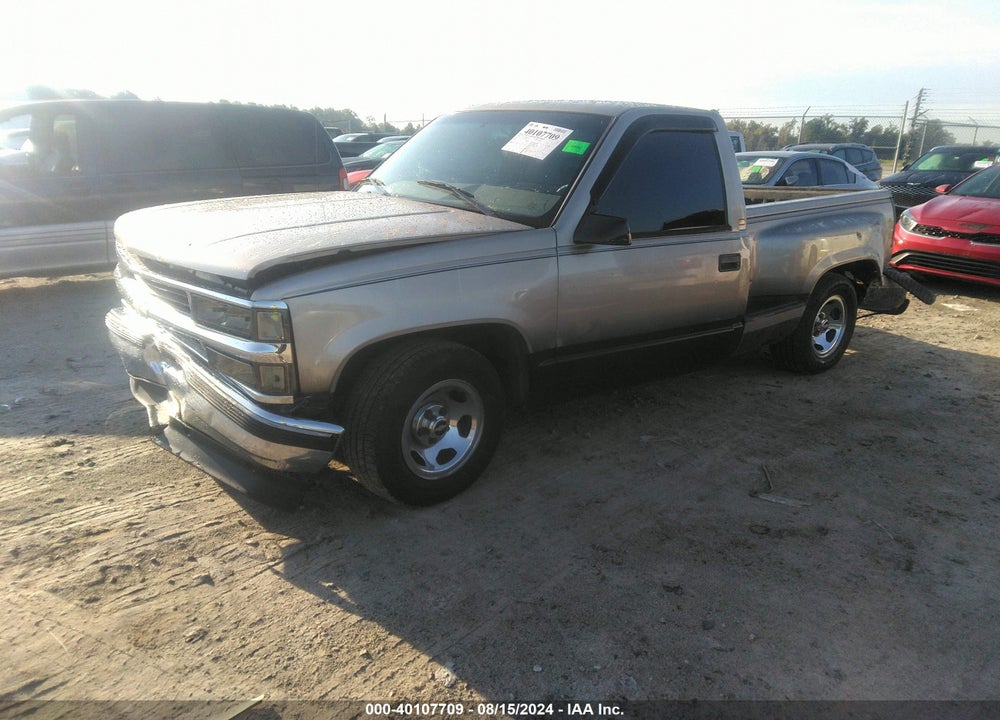 1998 CHEVROLET C1500 FLEETSIDE VIN: 1GCEC14R5WZ155238