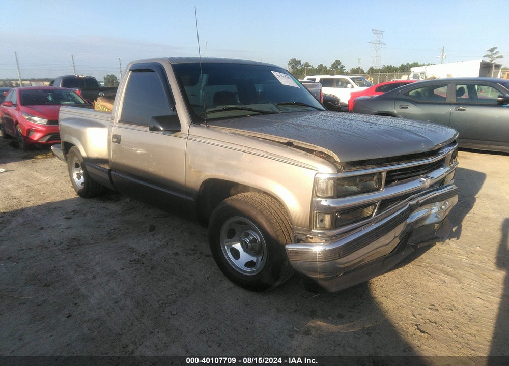 1998 CHEVROLET C1500 FLEETSIDE VIN: 1GCEC14R5WZ155238