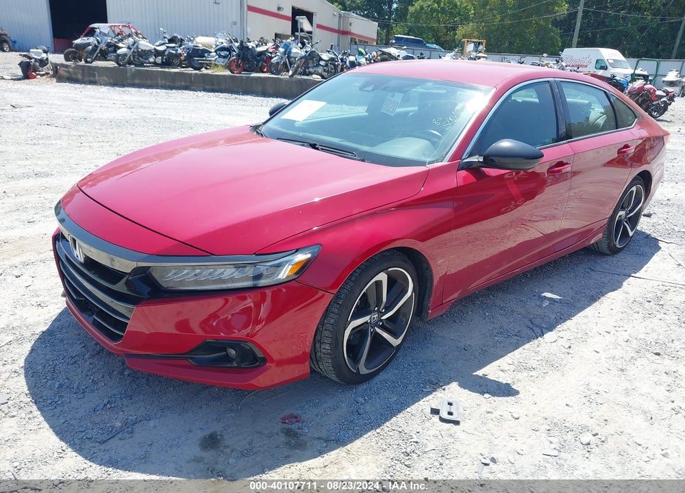 2021 HONDA ACCORD SPORT VIN: 1HGCV1F30MA067155