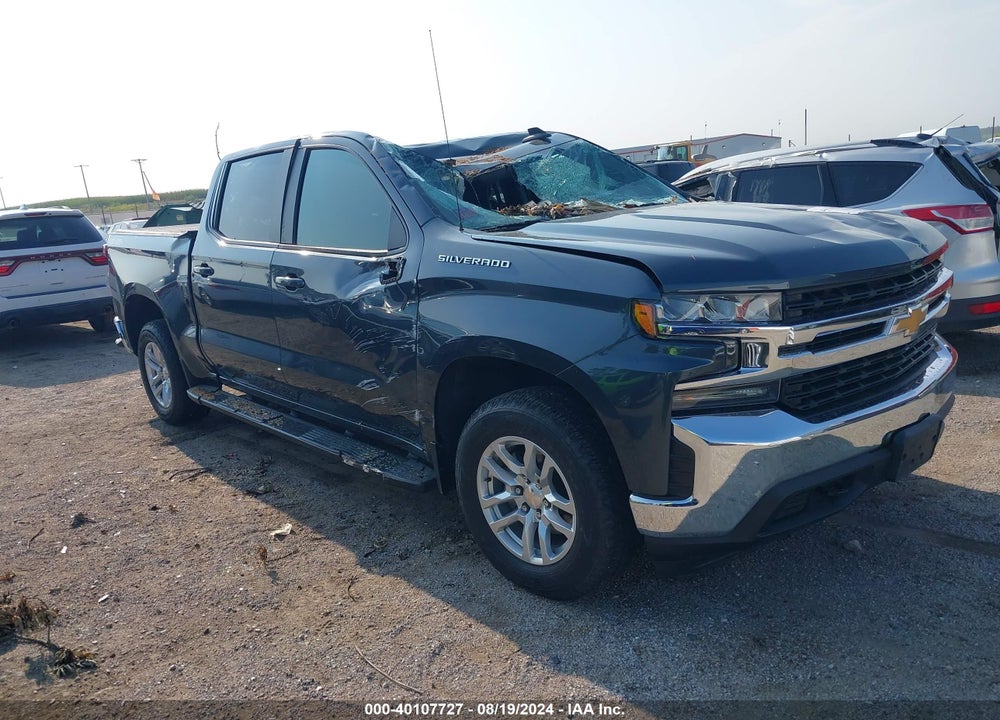 2021 CHEVROLET SILVERADO 1500 4WD SHORT BED LT VIN: 1GCUYDED0MZ226537