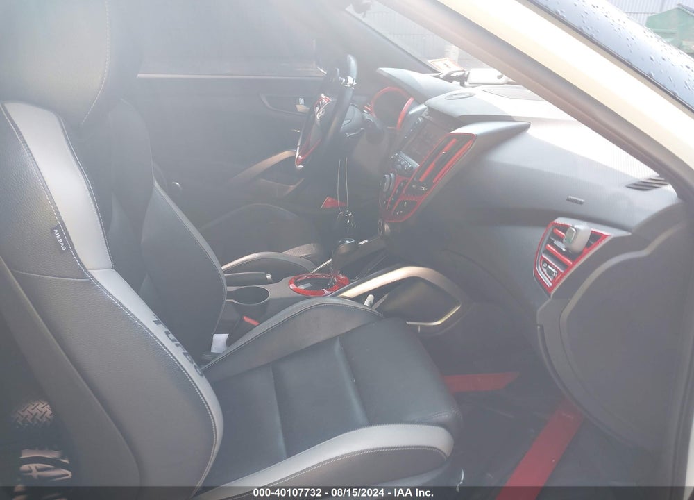 2016 HYUNDAI VELOSTER TURBO VIN: KMHTC6AEXGU288934