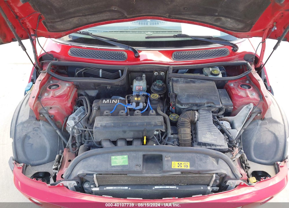 2007 MINI COOPER VIN: WMWRF33567TF66297