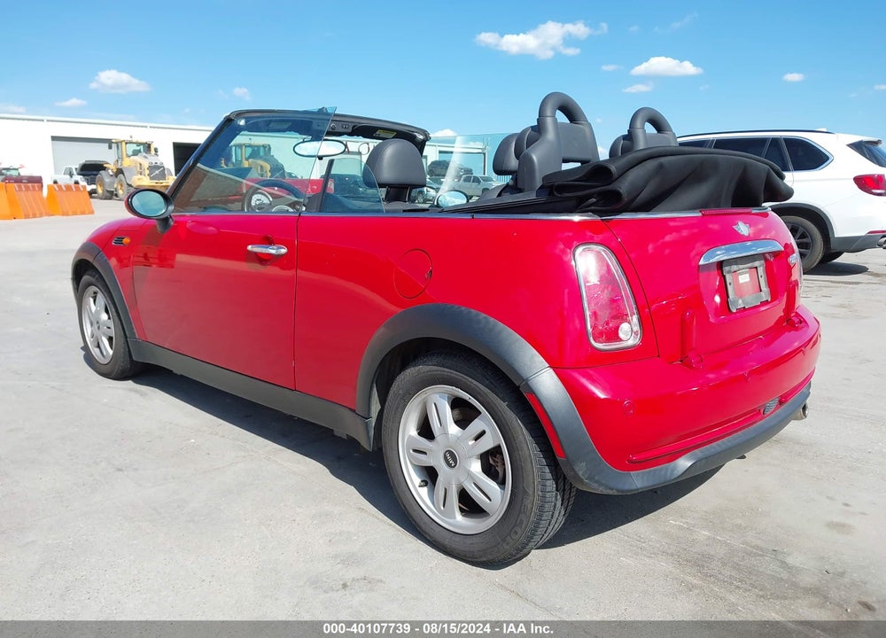 2007 MINI COOPER VIN: WMWRF33567TF66297