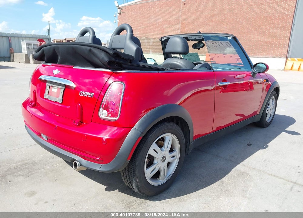 2007 MINI COOPER VIN: WMWRF33567TF66297
