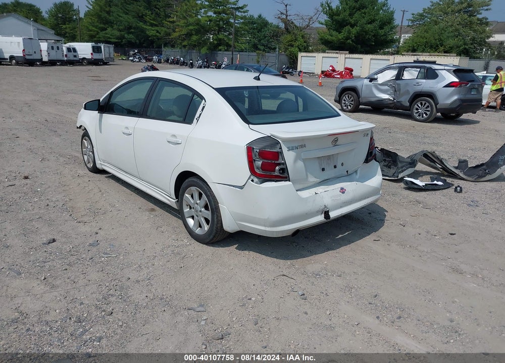 2010 NISSAN SENTRA 2.0SR VIN: 3N1AB6AP5AL618855