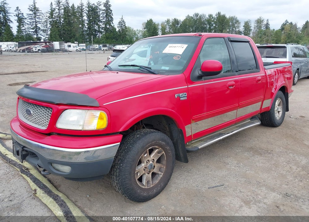 2001 FORD F-150 KING RANCH EDITION/LARIAT/XLT VIN: 1FTRW08L31KB18103