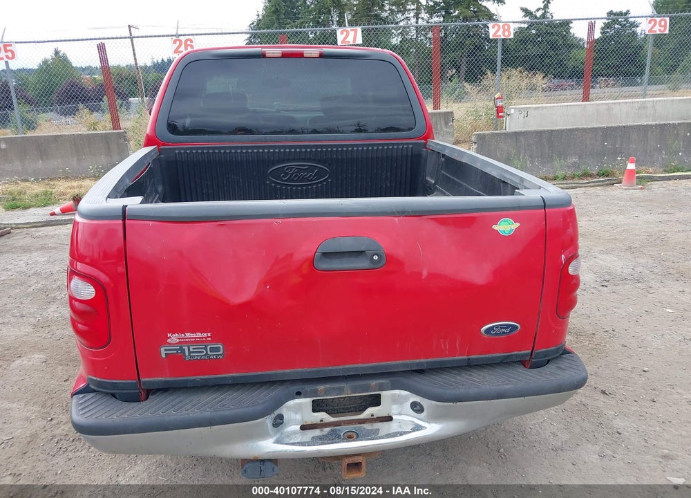 2001 FORD F-150 KING RANCH EDITION/LARIAT/XLT VIN: 1FTRW08L31KB18103