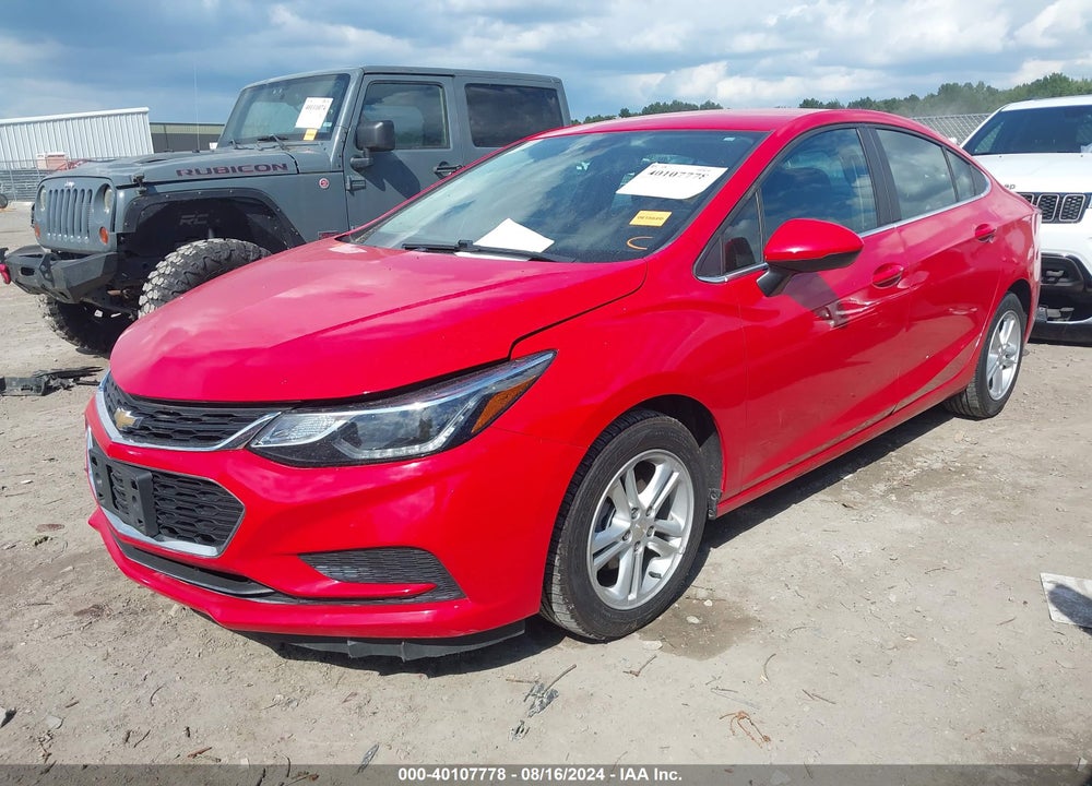 2018 CHEVROLET CRUZE LT AUTO VIN: 1G1BE5SM5J7166457
