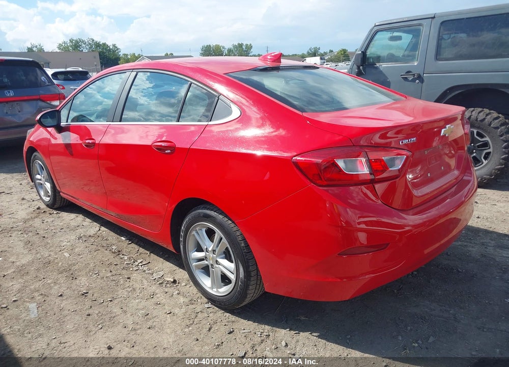 2018 CHEVROLET CRUZE LT AUTO VIN: 1G1BE5SM5J7166457