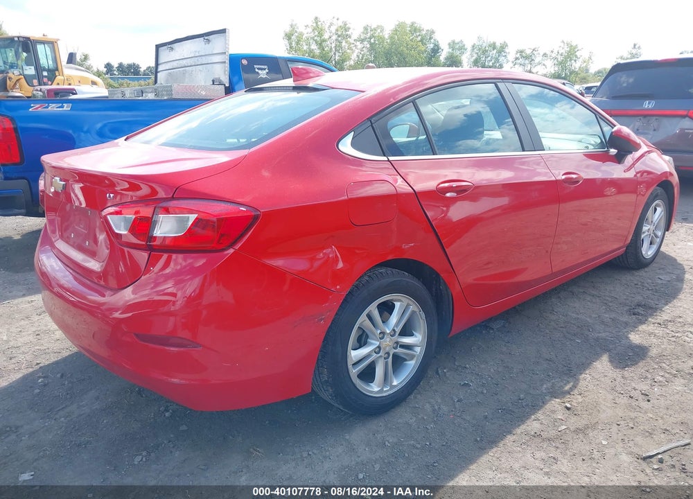 2018 CHEVROLET CRUZE LT AUTO VIN: 1G1BE5SM5J7166457
