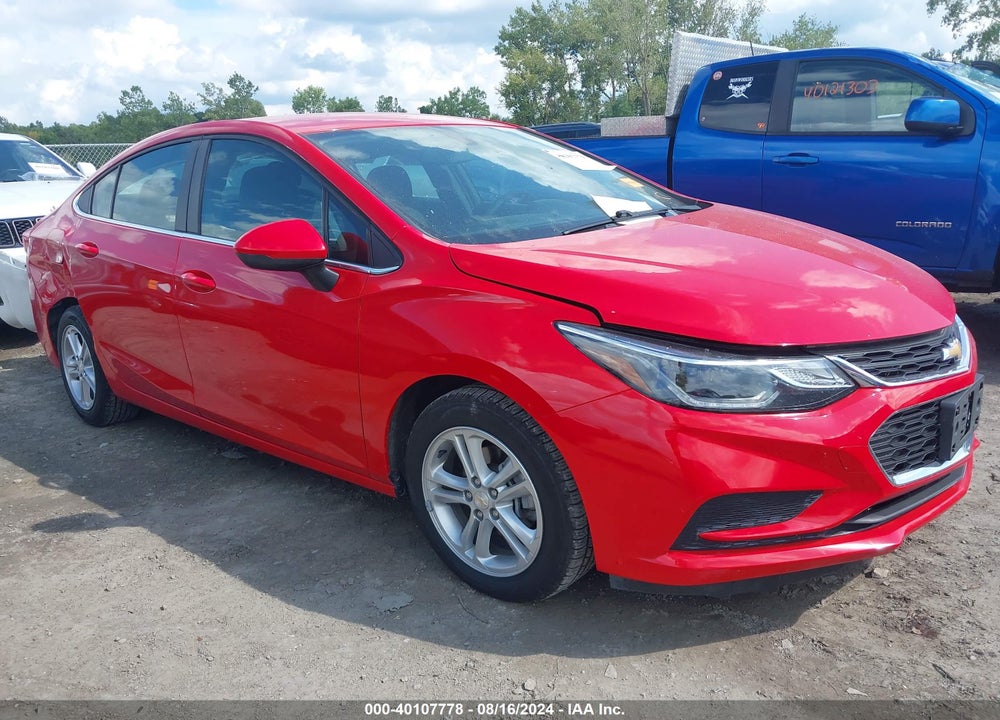 2018 CHEVROLET CRUZE LT AUTO VIN: 1G1BE5SM5J7166457
