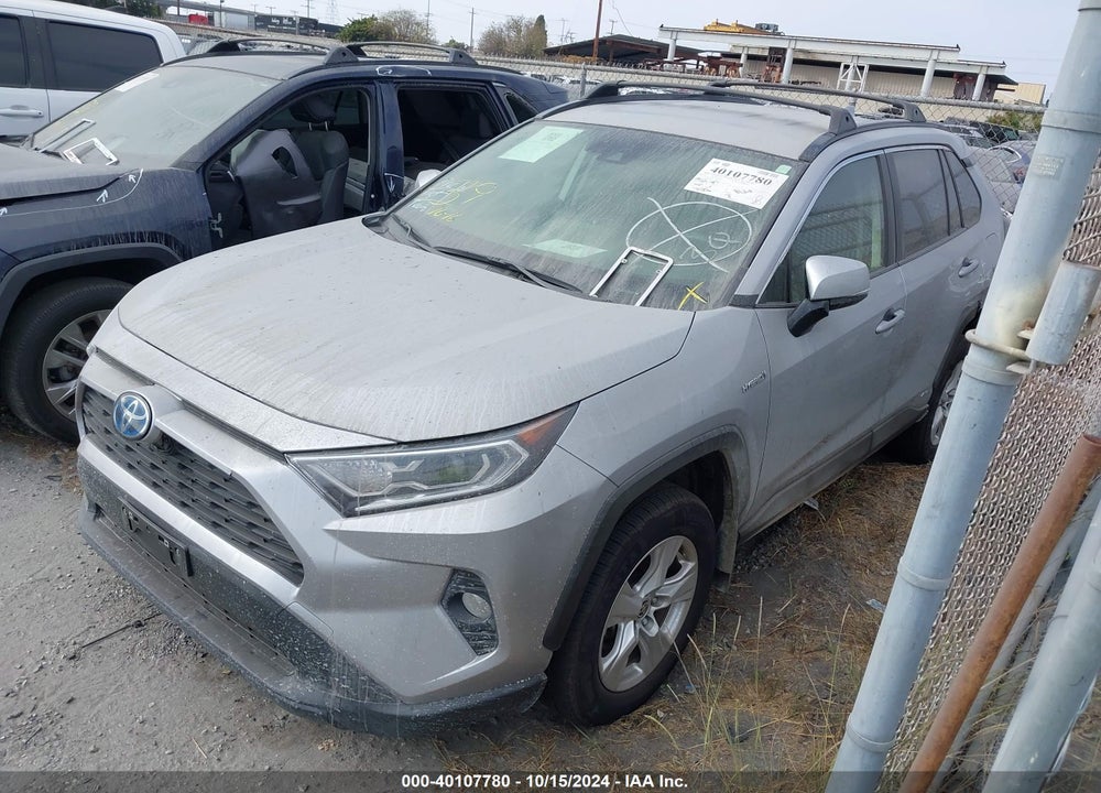 2020 TOYOTA RAV4 HYBRID XLE VIN: JTMRWRFV2LJ046067