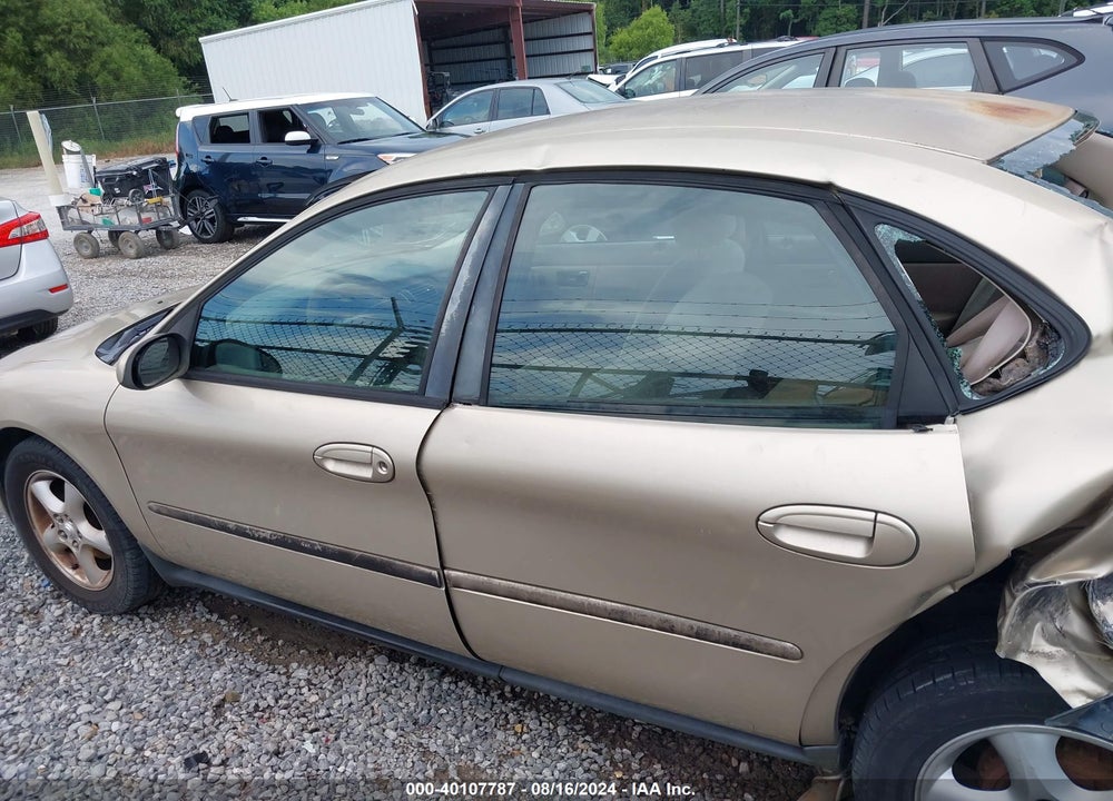2000 FORD TAURUS SES VIN: 1FAFP55U6YG255419