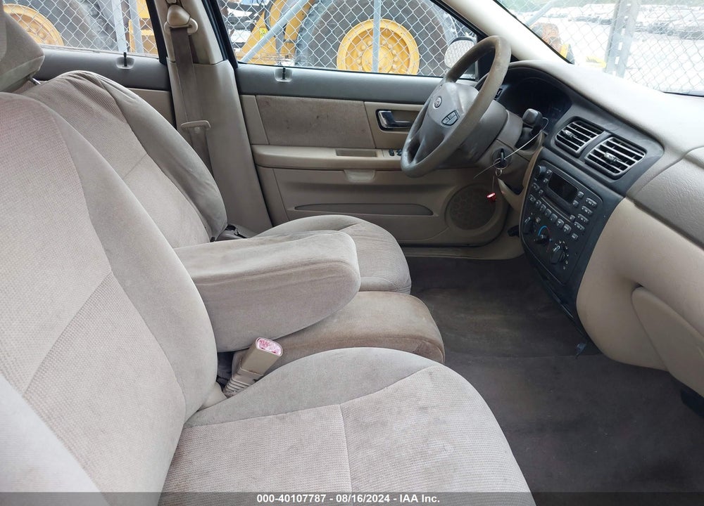 2000 FORD TAURUS SES VIN: 1FAFP55U6YG255419