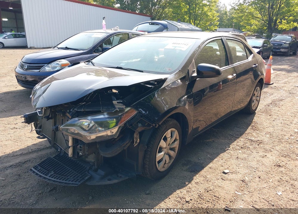 2016 TOYOTA COROLLA LE VIN: 2T1BURHE3GC660907