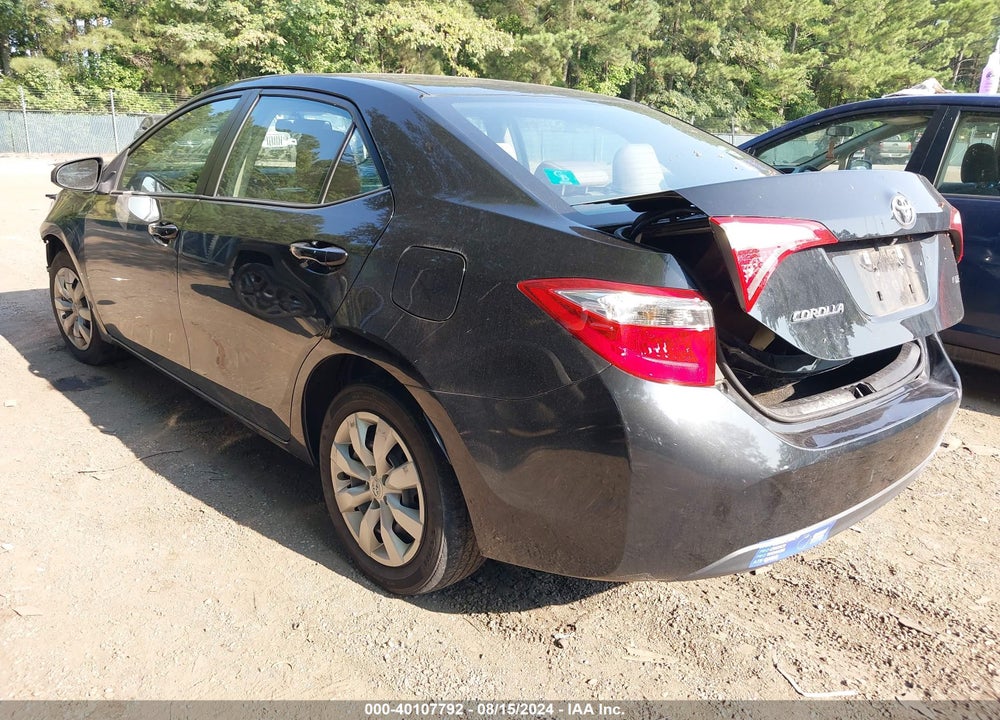 2016 TOYOTA COROLLA LE VIN: 2T1BURHE3GC660907