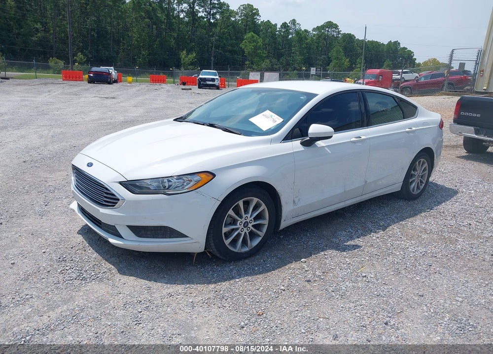 2017 FORD FUSION SE VIN: 3FA6P0H78HR370637