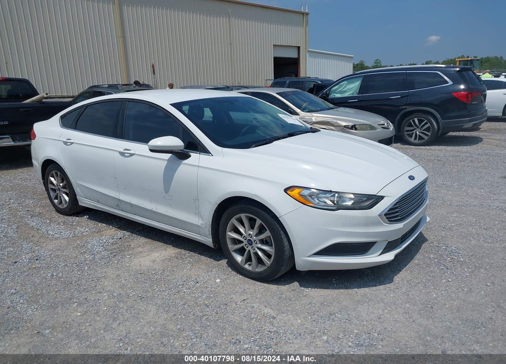 2017 FORD FUSION SE VIN: 3FA6P0H78HR370637