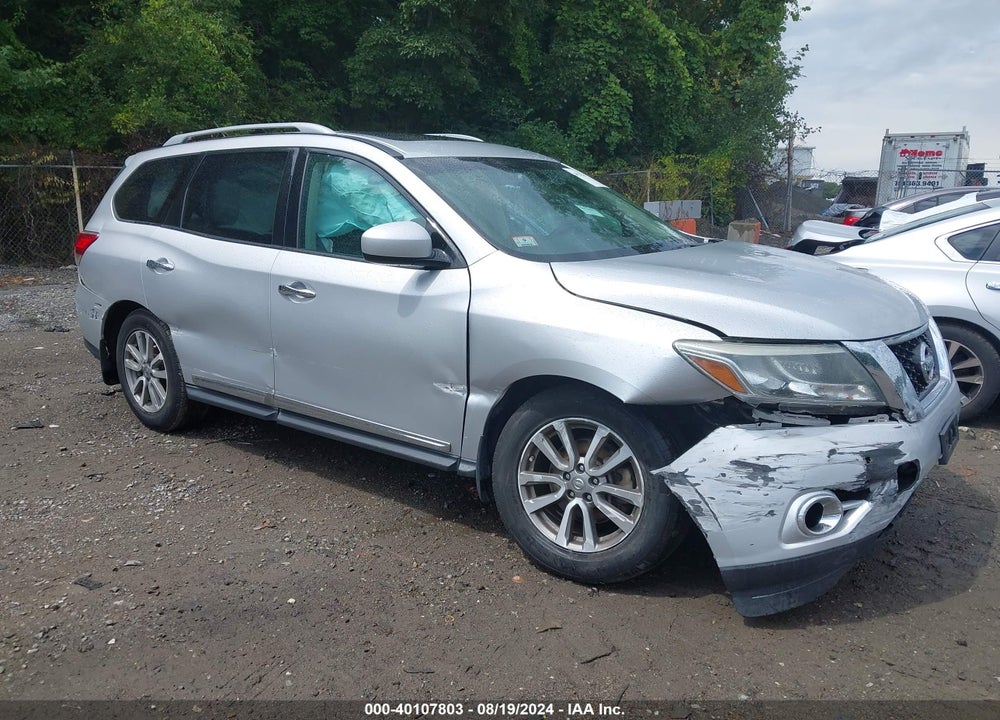 2013 NISSAN PATHFINDER SL VIN: 5N1AR2MM4DC681931
