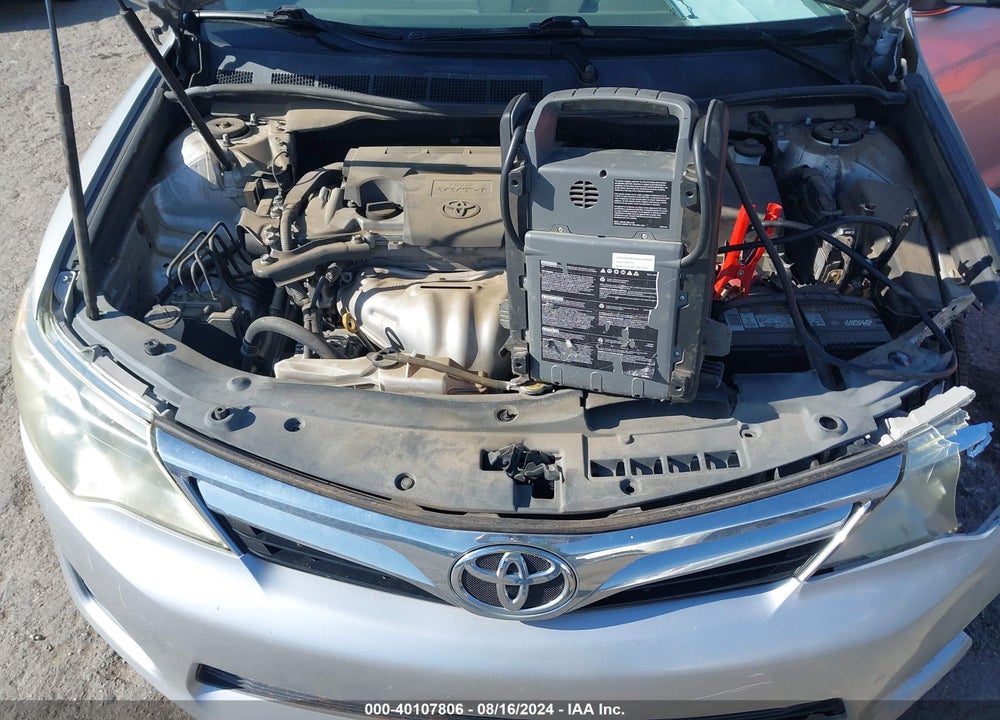 2012 TOYOTA CAMRY LE VIN: 4T4BF1FK4CR200108