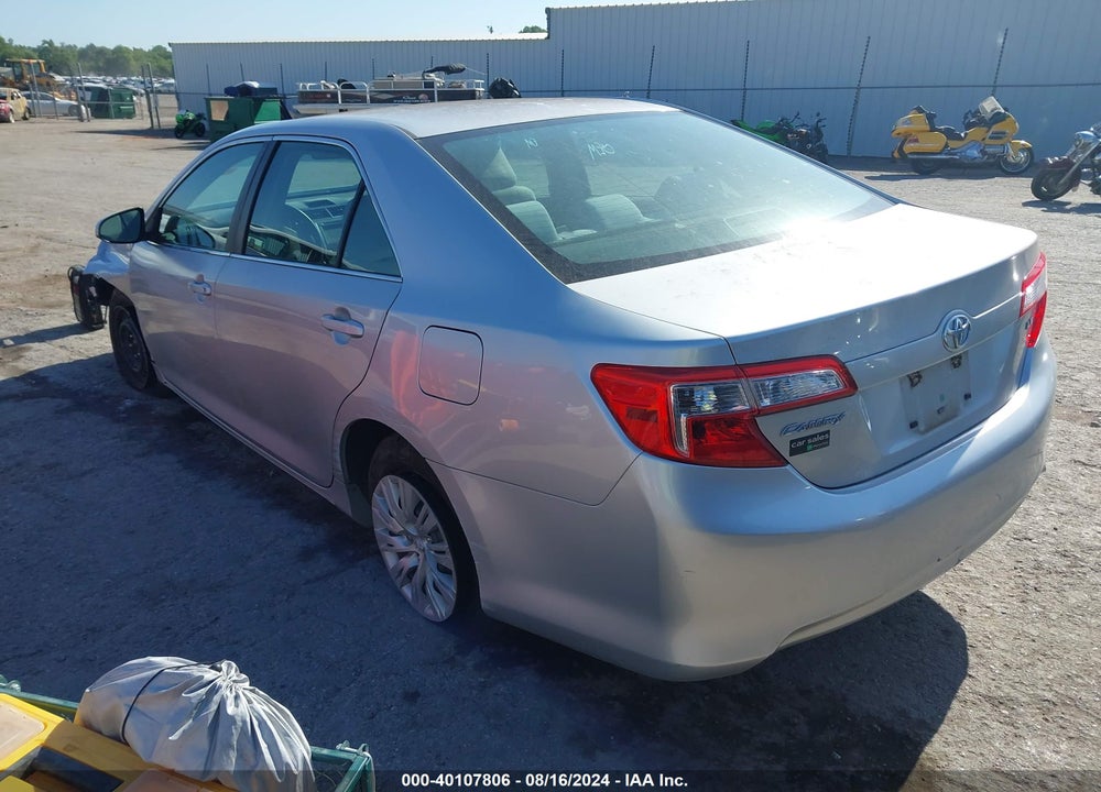 2012 TOYOTA CAMRY LE VIN: 4T4BF1FK4CR200108