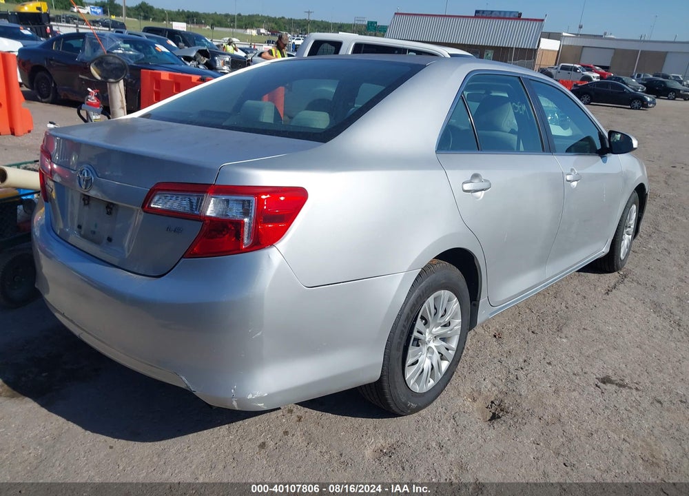 2012 TOYOTA CAMRY LE VIN: 4T4BF1FK4CR200108