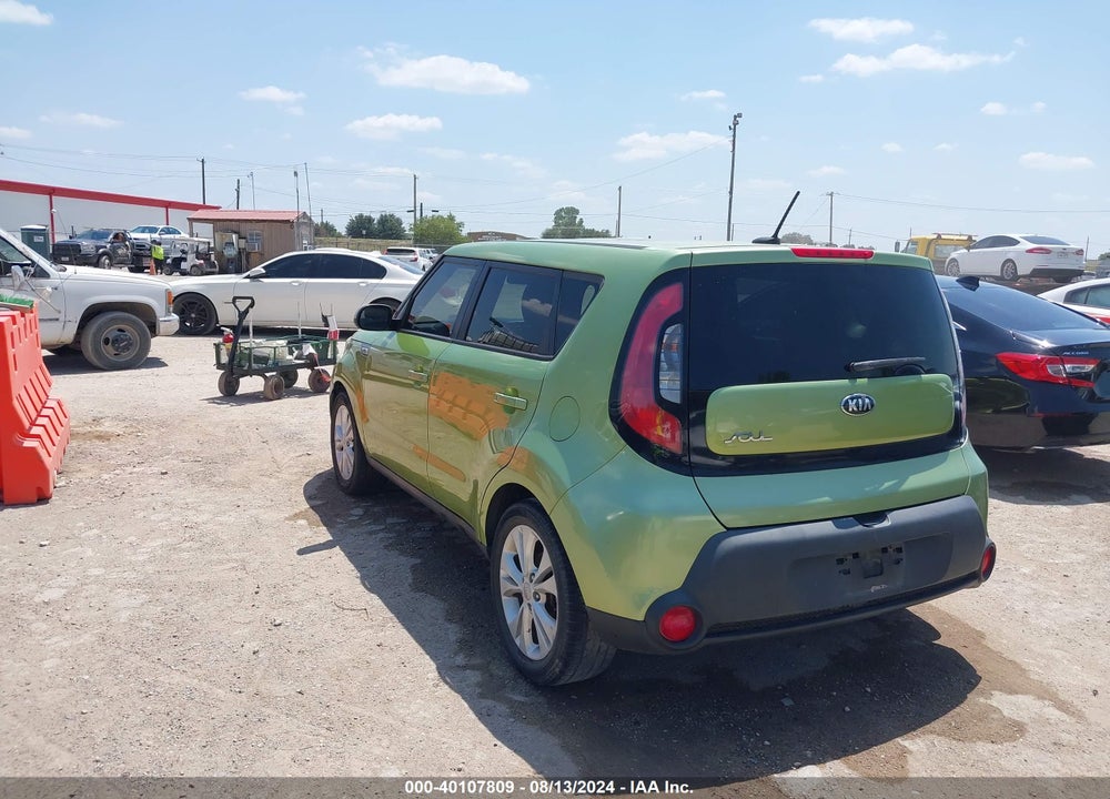 2015 KIA SOUL VIN: KNDJP3A57F7762169
