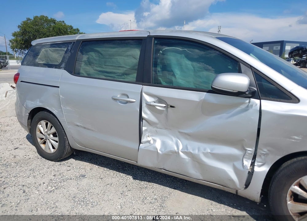 2016 KIA SEDONA L VIN: KNDMA5C14G6174578