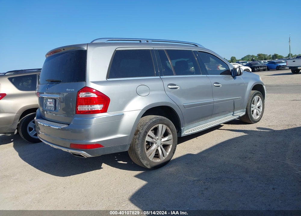 2010 MERCEDES-BENZ GL 450 4MATIC VIN: 4JGBF7BE7AA593078