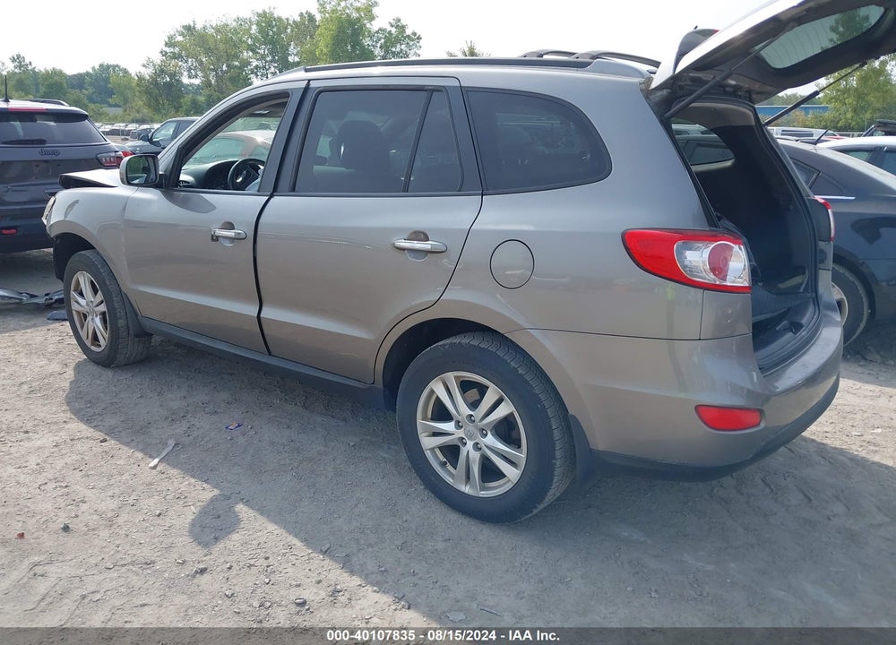 2011 HYUNDAI SANTA FE LIMITED VIN: 5XYZK3AB4BG087692