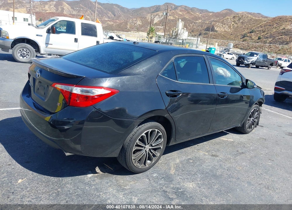 2014 TOYOTA COROLLA S PLUS VIN: 5YFBURHE5EP157702