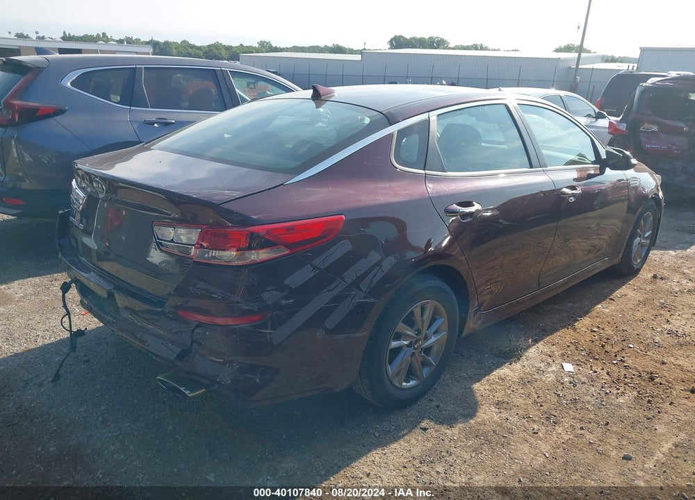 2020 KIA OPTIMA LX VIN: 5XXGT4L36LG431979