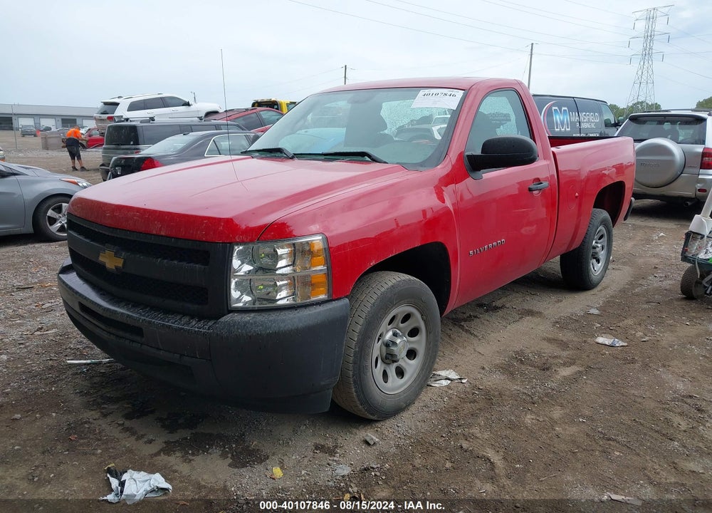 2013 CHEVROLET SILVERADO 1500 WORK TRUCK VIN: 1GCNCPEX6DZ397999