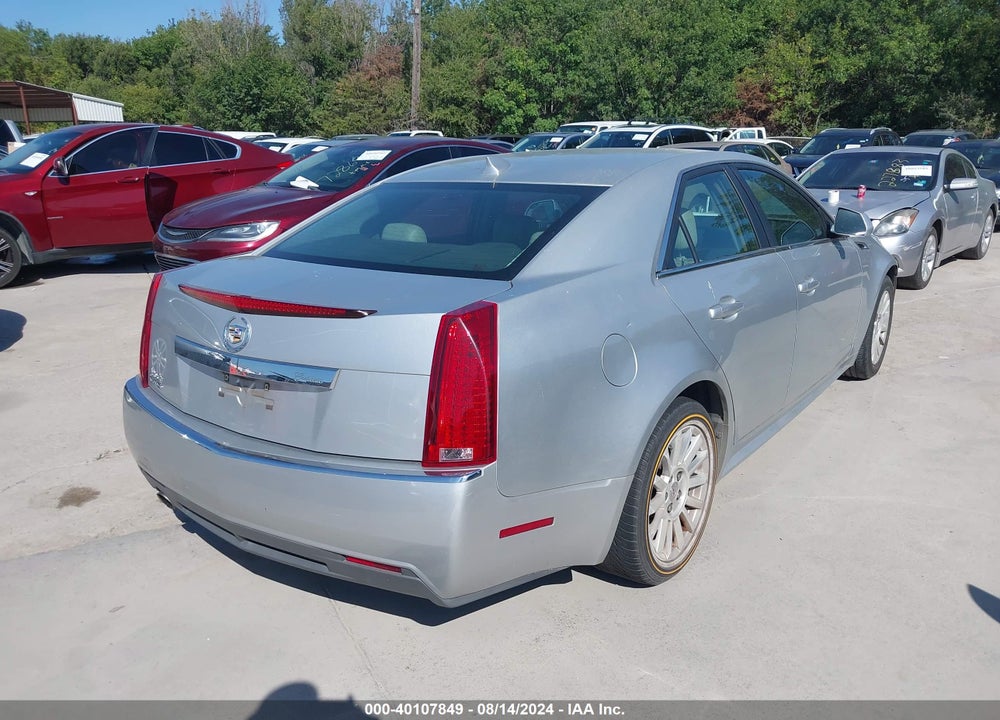 2011 CADILLAC CTS LUXURY VIN: 1G6DE5EY9B0162567