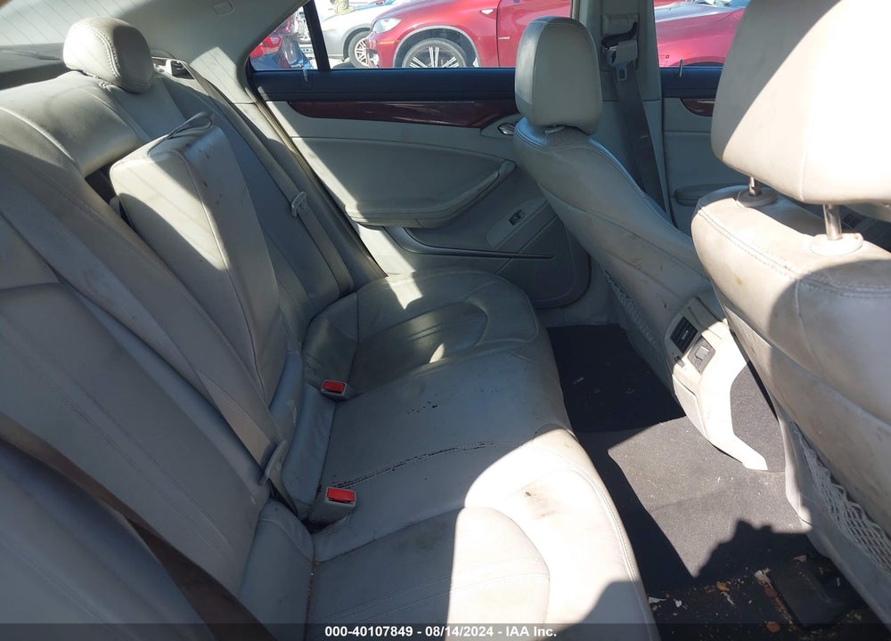 2011 CADILLAC CTS LUXURY VIN: 1G6DE5EY9B0162567