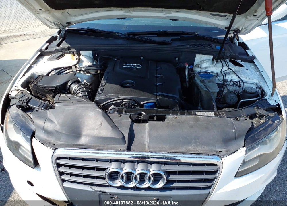 2012 AUDI A4 2.0T PREMIUM VIN: WAUAFAFL6CN007601