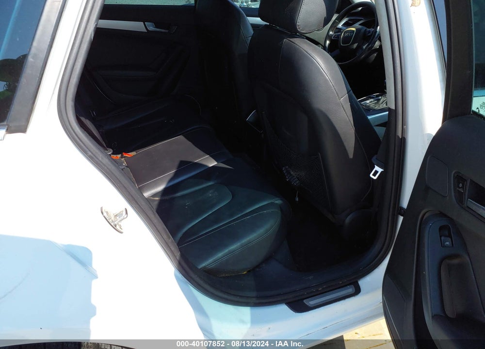 2012 AUDI A4 2.0T PREMIUM VIN: WAUAFAFL6CN007601