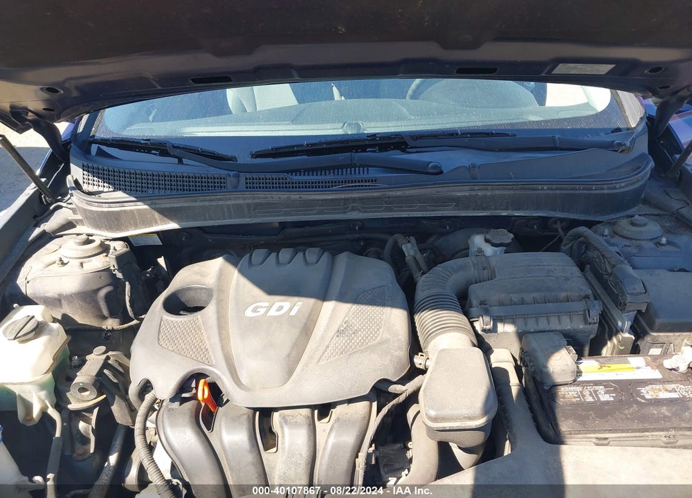 2012 HYUNDAI SONATA GLS VIN: 5NPEB4AC2CH403310