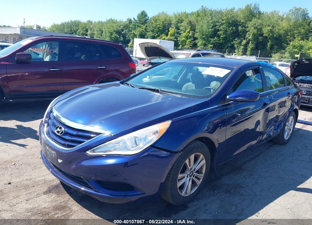 2012 HYUNDAI SONATA GLS VIN: 5NPEB4AC2CH403310